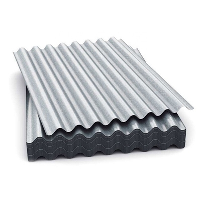 Iron Zinc SGS 600mm Corrugated Galvanized Steel Sheet