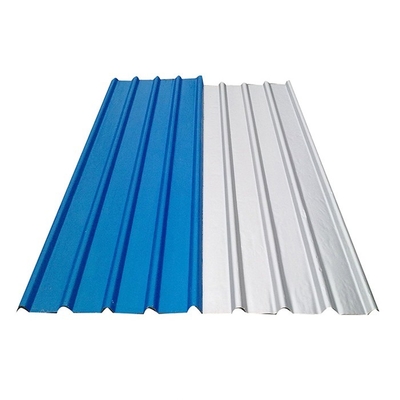 Color Coated 600mm A527 Galvanized Sheet Metal Roofing
