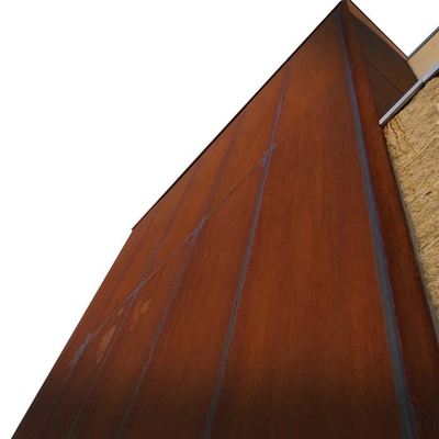 Facade Fence Corten Wall Panels SS400 Hot Rolled Steel Coil For Cladding