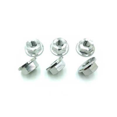 M10x1.25 Titanium Flanged Nut Alloy Steel Fasteners For Car
