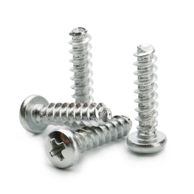 Delta Pt K30 M1.6 M2 M3 M4 Phillips Round Pan Head Thin Plastic Thread Forming Screw For Thermoplastic Application