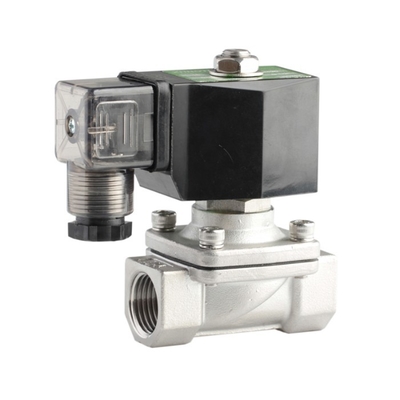 2n Stainless Steel Dn25 1&quot; Direct Acting Normally Close Solenoid Valve