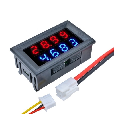 10a Voltage Current Meter Power Supply Red Blue Led Dual Display