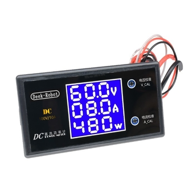 Lcd Digital Panel Meters Voltmeter Ammeter Dc 50v 5a 100v 10a Voltage Current Power Meter