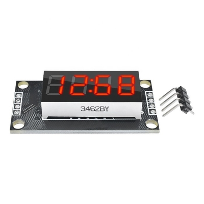 4 Digit LED 0.36&quot; Red LED Display Tube Decimal 7 Segments TM1637 Clock Double Dots Module 0.36 Inch For Arduino