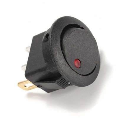 Car Round Dot Red 12v Led Light Waterproof On Off Toggle Switch