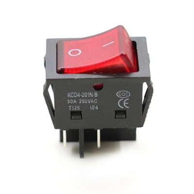 KCD4 DPST 4 - Foot Switch 250V Lighting 30A Rocker Switch