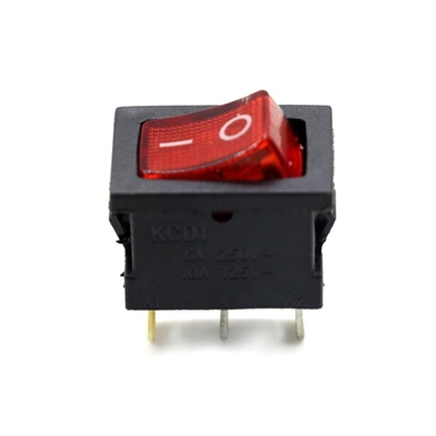 3 Pin On Off TUV CQC CE ROHS 250V Spst Miniature Rocker Switch T85