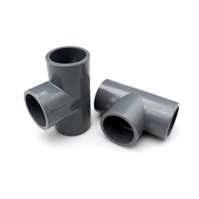 UPVC PVC Cross Tee Elbow Solvent Joint Pipe Fitting ( DIN PN10 )