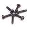 10 - 32 #4 M2.5 M3 M8 Round Pan Head Thread Forming Six Lobe Pin Black Torx Self Tapping Screw For Plastic