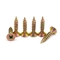 Phil Driver Countersunk Head Self Tapping Yellow Zinc Plated Furniture Chipboard Screw