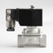 2n Stainless Steel Dn25 1&quot; Direct Acting Normally Close Solenoid Valve
