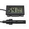 Mini Probe Digital LCD Thermometer Hygrometer Humidity Temperature Meter Indoor Display Black