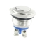 16mm Anti Vandal Momentary Stainless Steel Metal Push Button Switch Raised Top