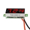 0.28 Inch 2.5v-30v Mini Digital Voltmeter Red Led Display 2 Wires