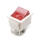 Power 4 Pin / Terminals On - Off Dpdt Rocker Switch With Light T85 16A 250V