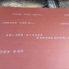 Hardox550 Hardox600 Wear Plate Resistant Steel 100mm DIN JIS For Industry