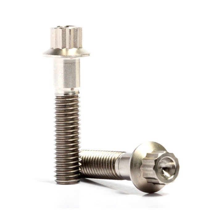 Titanium 12 Point Flange Head Bolt Gr5 M8x32 Alloy Steel Fasteners