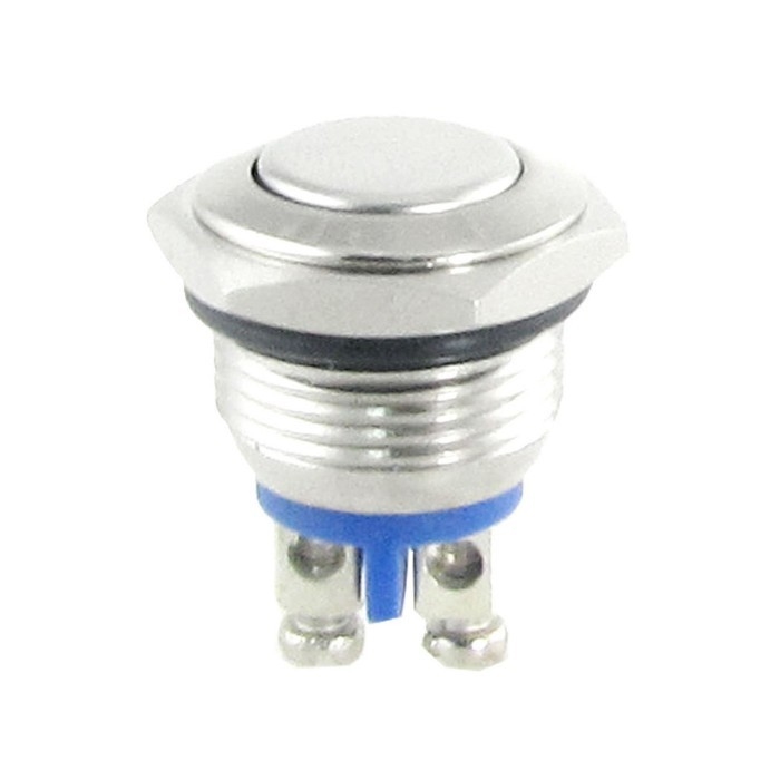 16mm Anti-Vandal currently Stainless Steel Metal Push Button Switch Raised Top 16mm Anti-Vandal currently Stainless Steel Metal Push Button Switch Raised Top