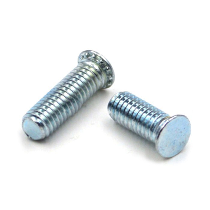 H M4 10 ZI Steel Round Flat Head High Strength Self Clinching Press