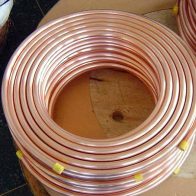 1 Inch Copper Pipe Coil 15mm 22mm 50M Red Copper Nickel Tube For Air Conditioner