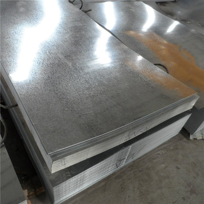 Mild Galvanized Steel Sheet Plate Jis G3302 Laser Cutting CRC HRC DX51d Z275
