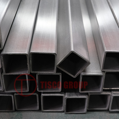 Factory Price 4Inch 201 202 304 316 316L 321H 409 Stainless Steel Square Tube Pipes