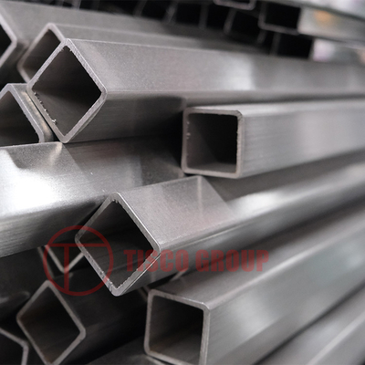 Factory Direct Sales 2.5Inch 201 202 304 316L 310S 420 Grade Square Stainless Steel Tube Pipe
