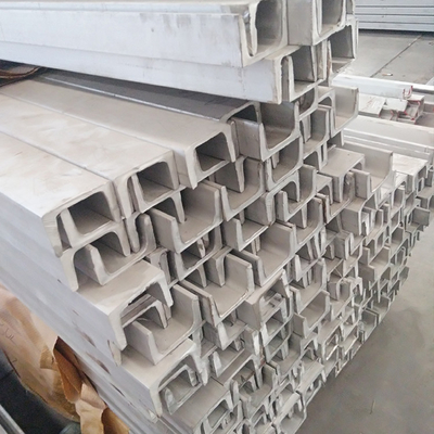 Hot Rolled Cold Bended 201 202 304 316 Stainless Steel Channel Bar For Building Construction
