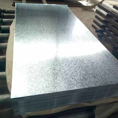 Pre Z275 Galvanized Steel Sheet Plate Hot Rolled Zinc  10mm Thick 12 Gauge For Building